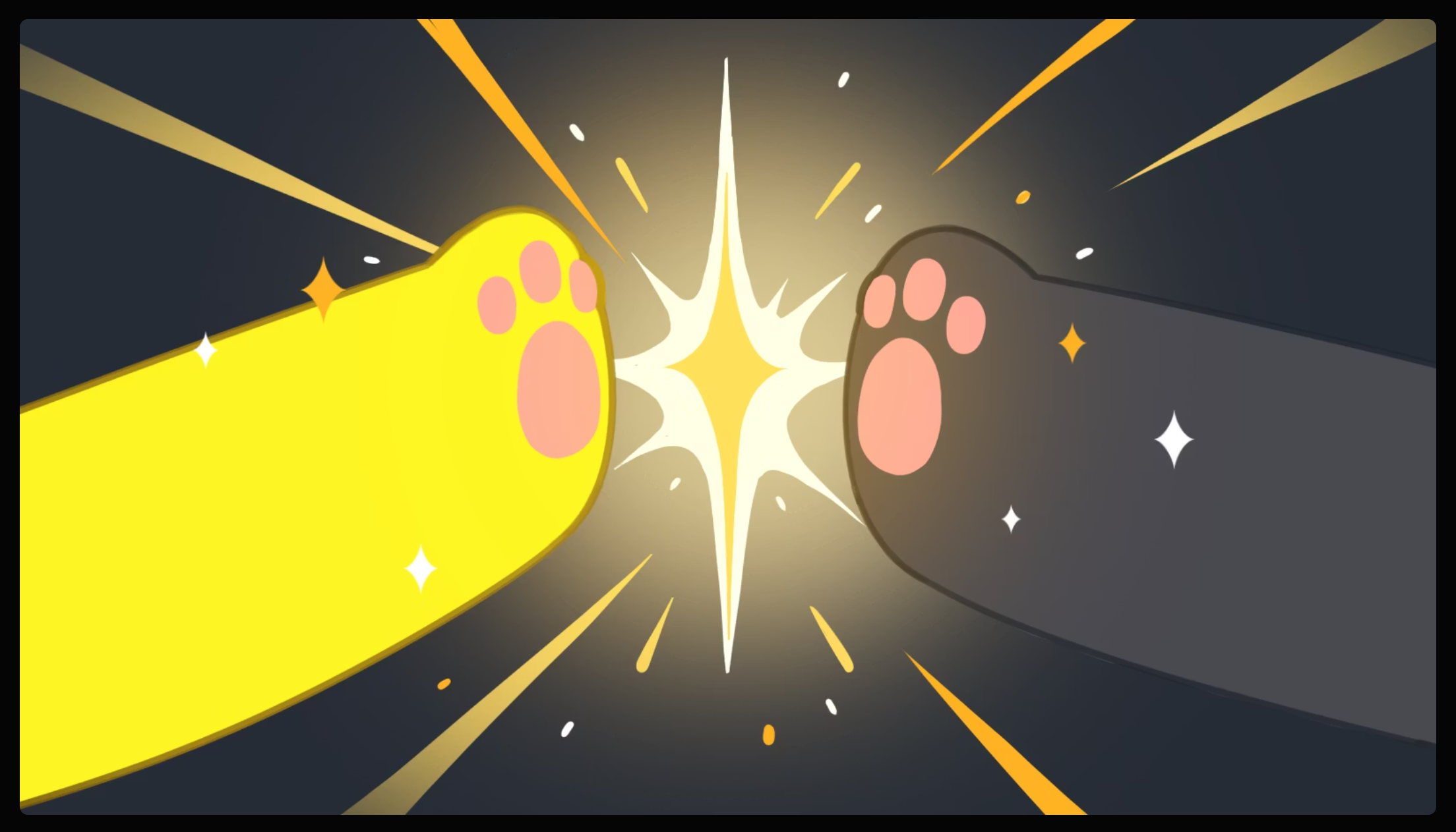 Stoopid Cats Jelly Touch Meme Template