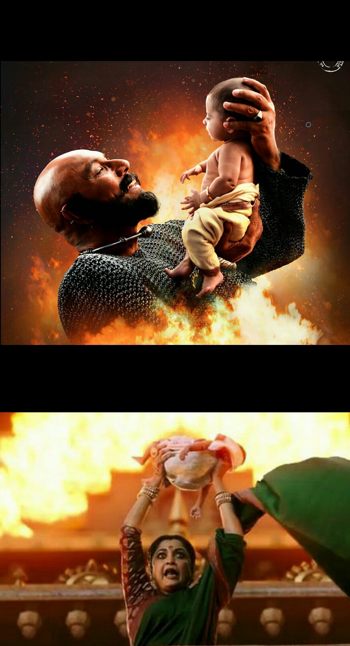 Baahubali 2 Meme Template