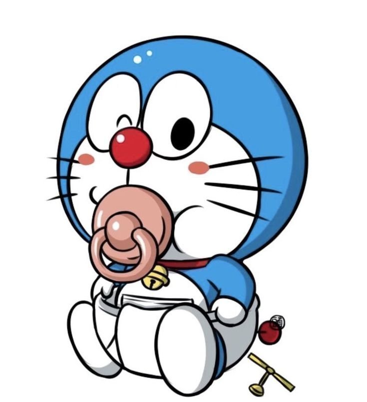 Baby Doraemon Meme Template