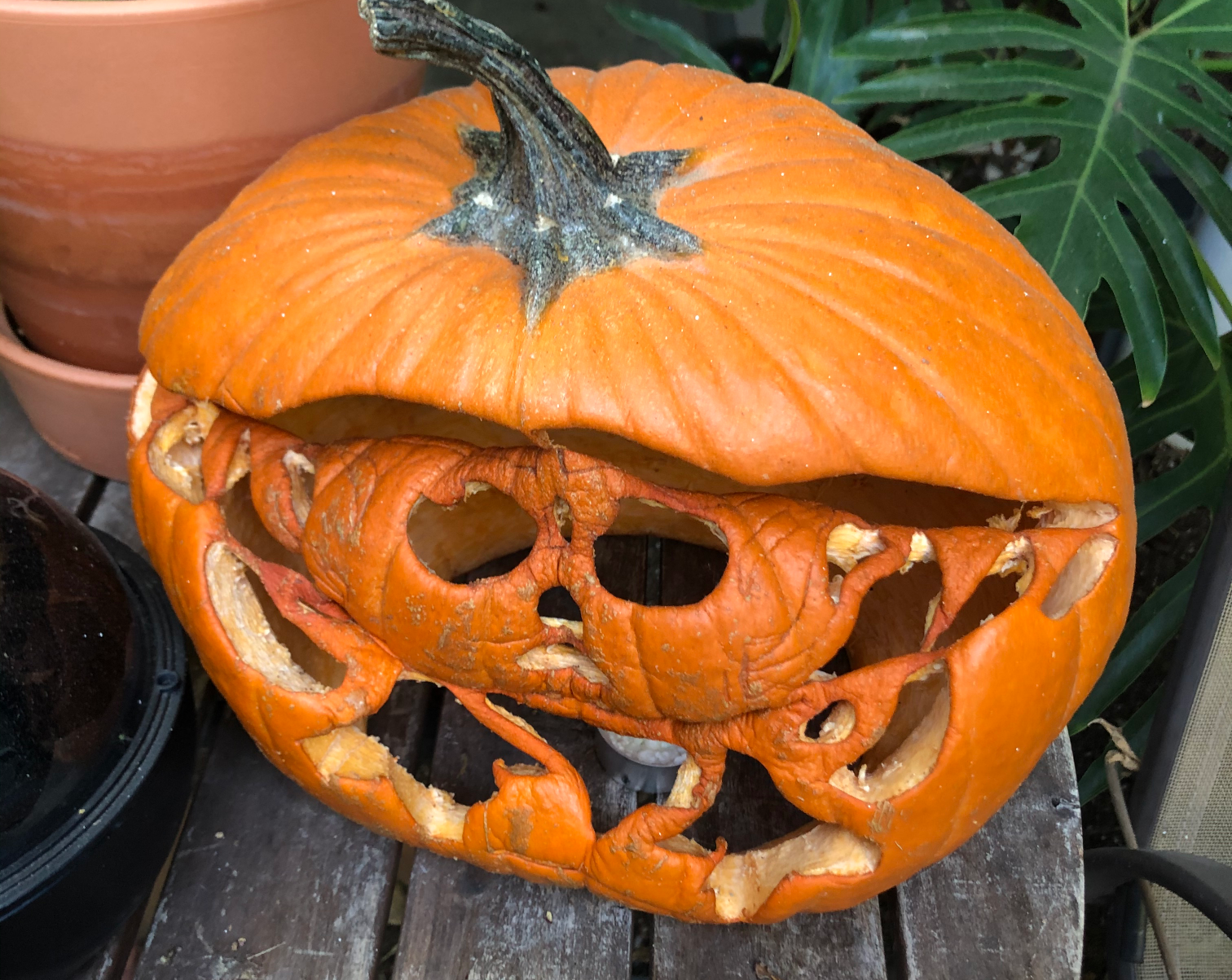 Baby Yoda Pumpkin Meme Template