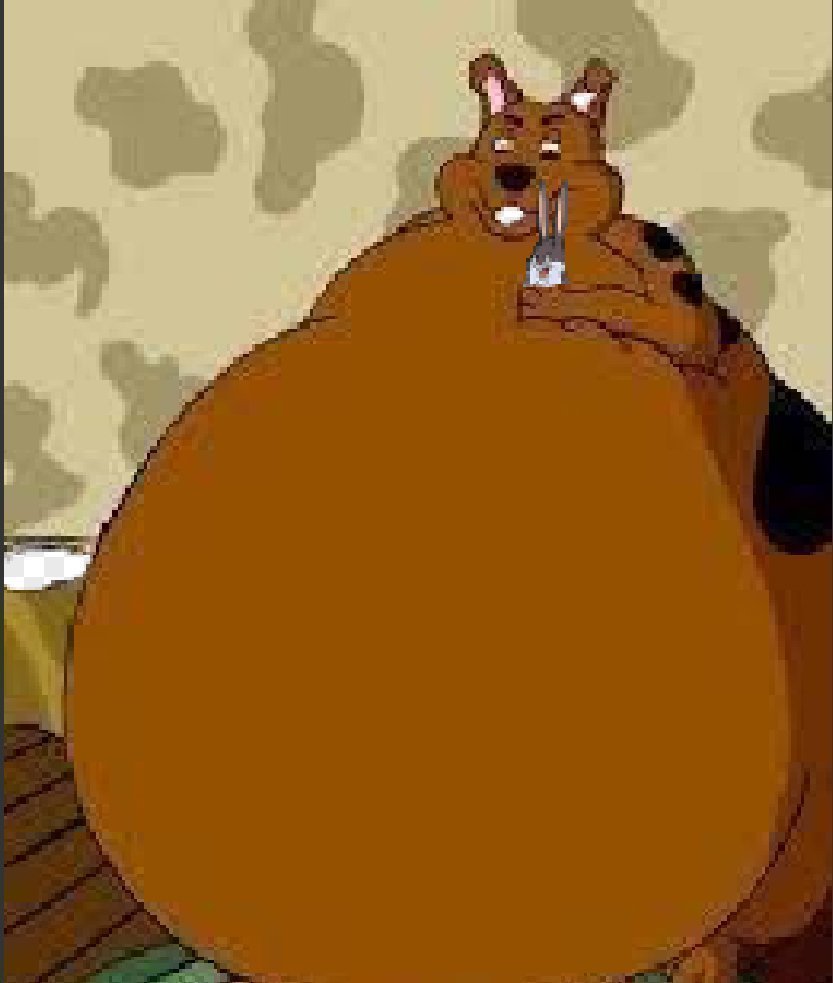 Big Scoobus Eats Big Chungus Meme Template
