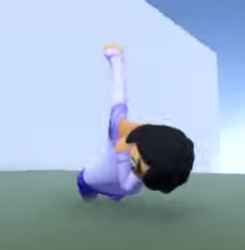 Dabbing Aphmau Meme Template
