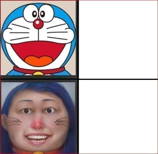 Doraemon Drake Meme Template