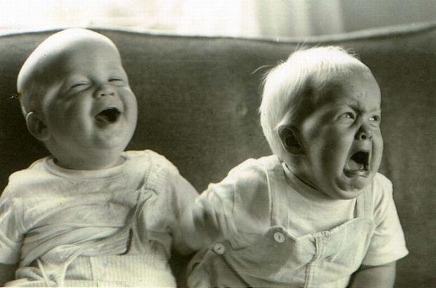 Happy Sad Baby Meme Template