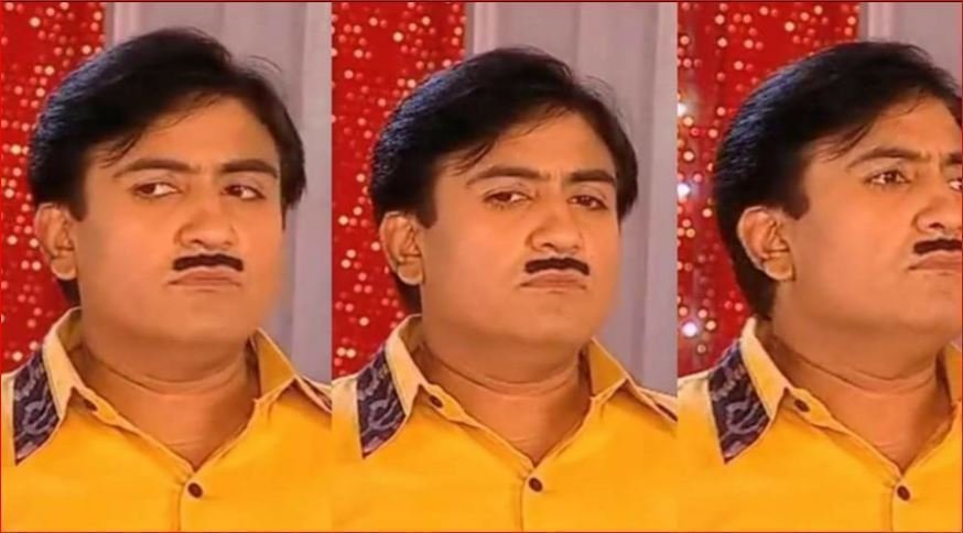 Jethalal Ignoring Meme Template