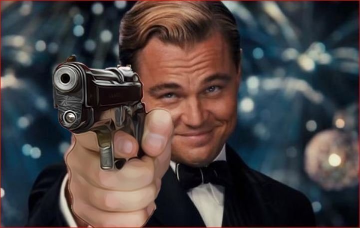 Leonardo Dicaprio Gun Meme | Free Memes Templates Download