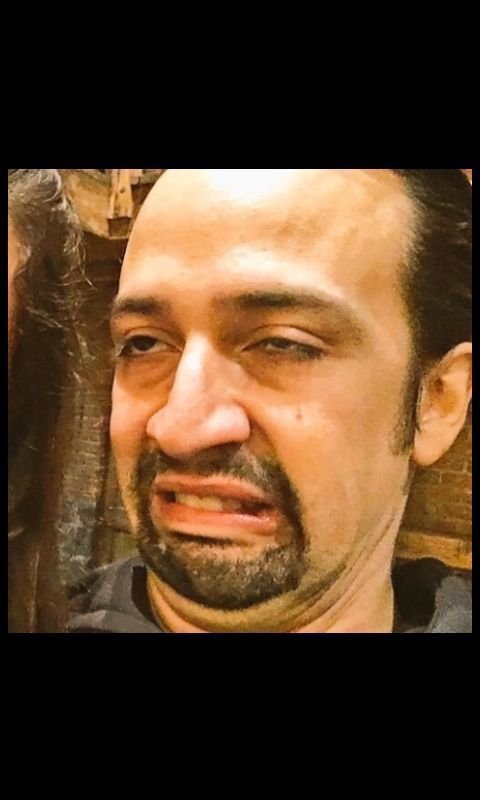 Lin Manuel Miranda Double Chin Meme Template