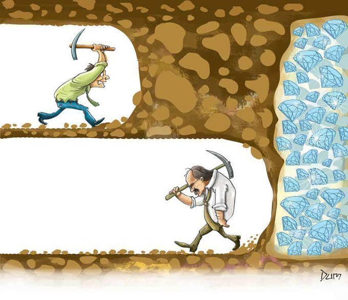 Never give up Meme Template