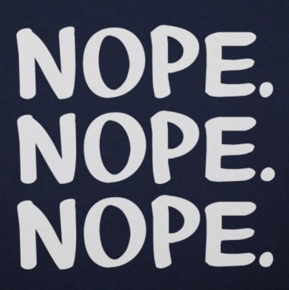 Nope Nope Nope Meme Template
