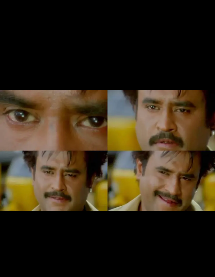 Rajnikanth Baasha Meme Template