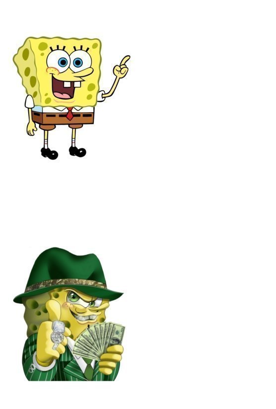 Rich Spongebob Meme Template
