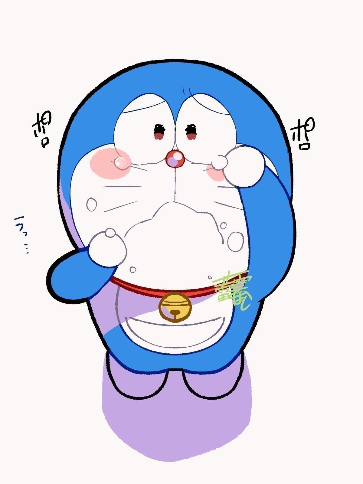 Scared Doraemon Meme Template