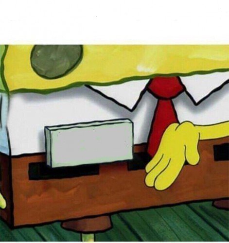 Spongebob Meme Expert Template