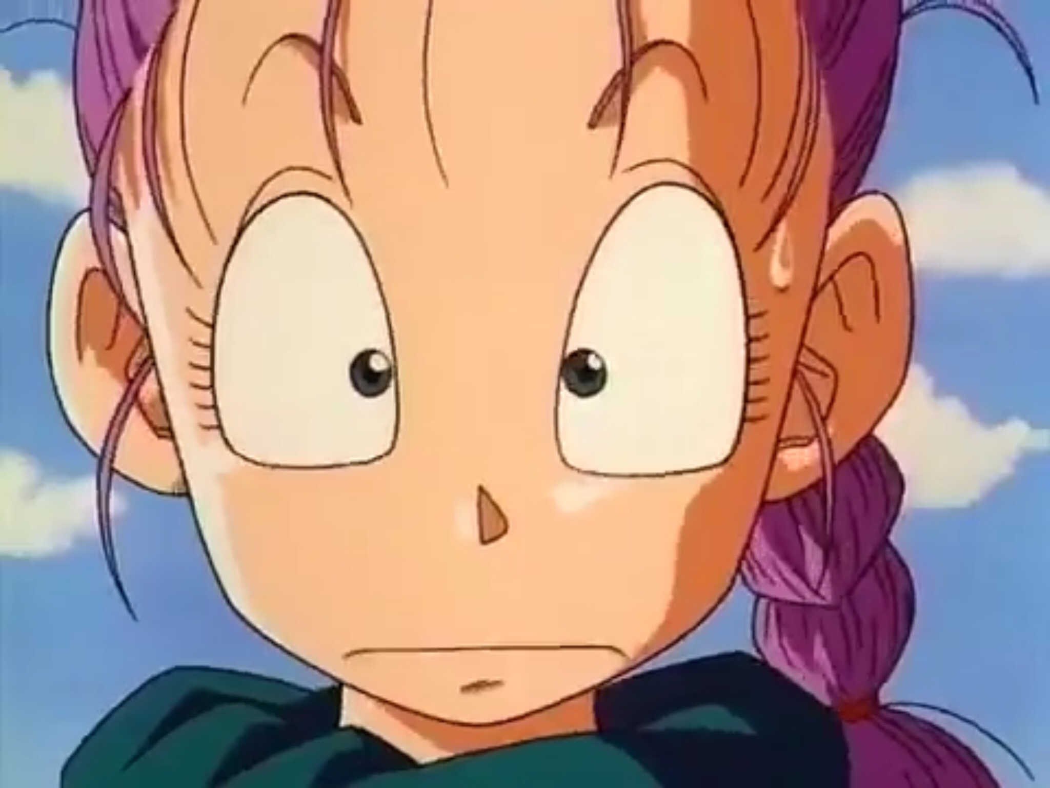 Surprised Bulma Meme Template