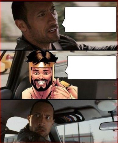 The Rock Driving Meme