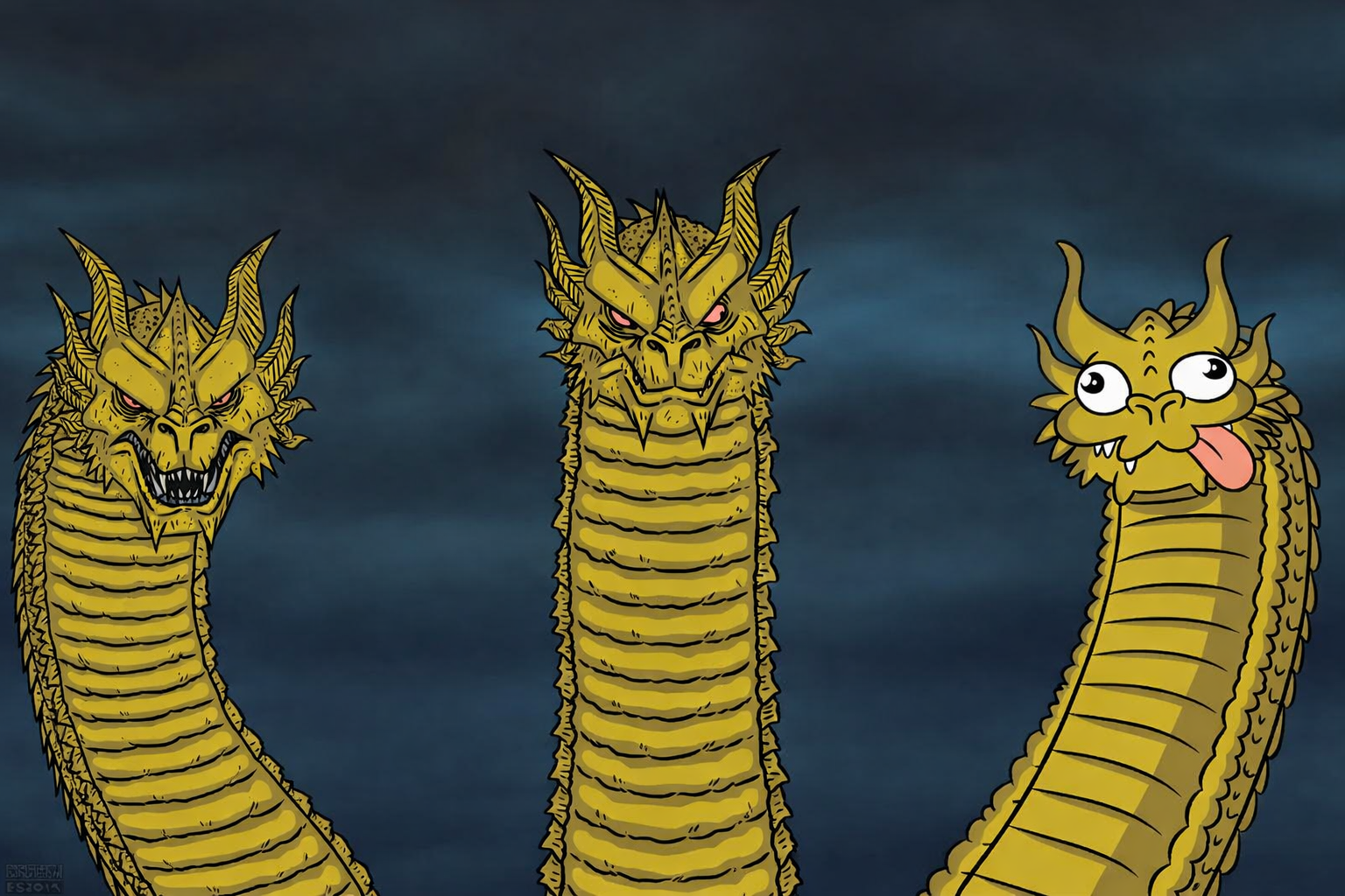 Three-Headed Dragon Meme