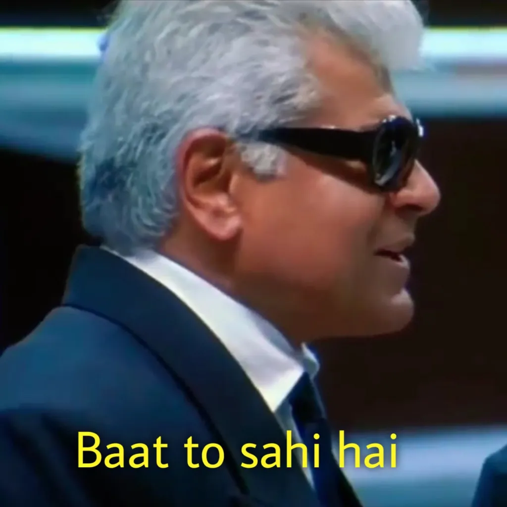 Baat Toh Sahi Hai Meme Template