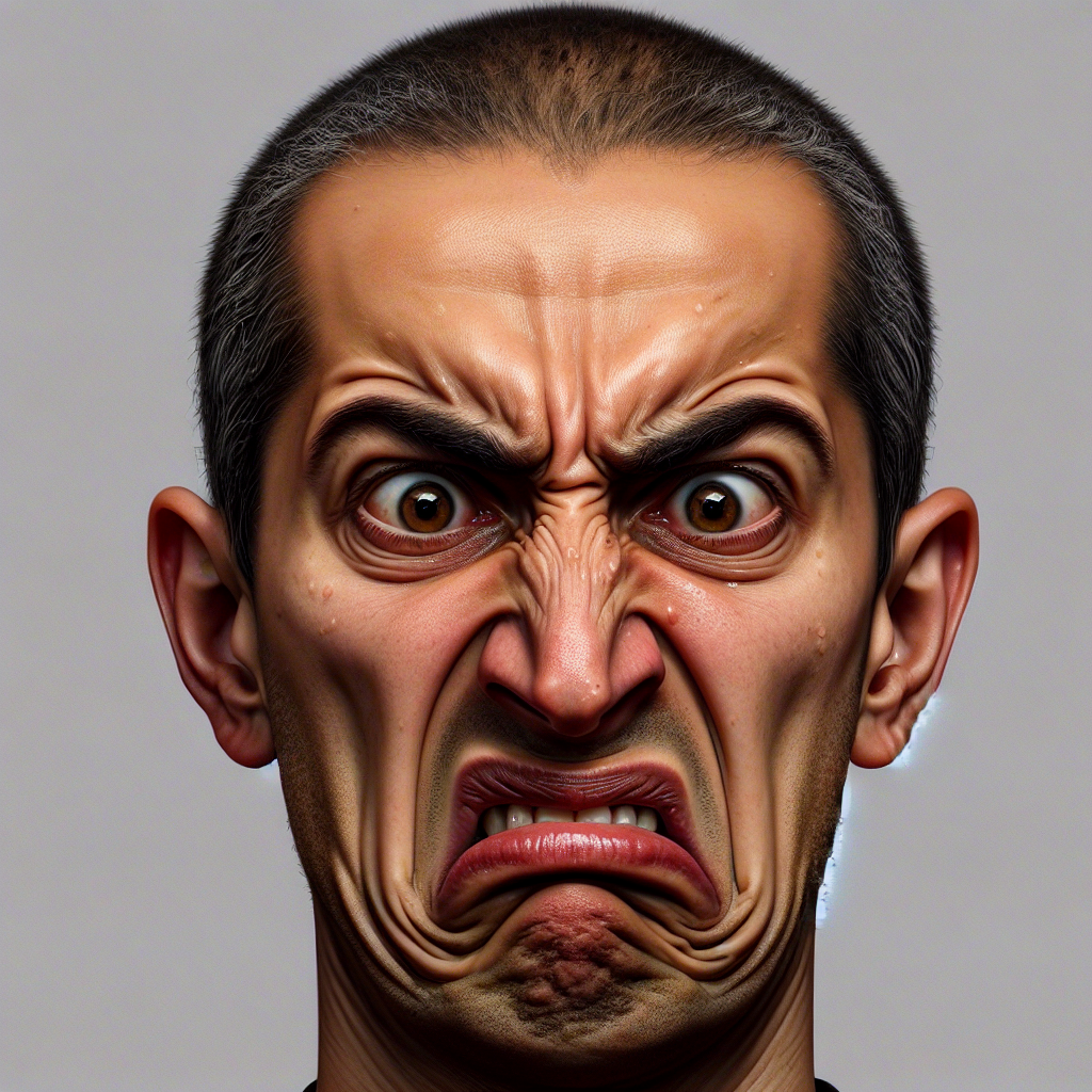 Disgusted Face Expresion Meme Template