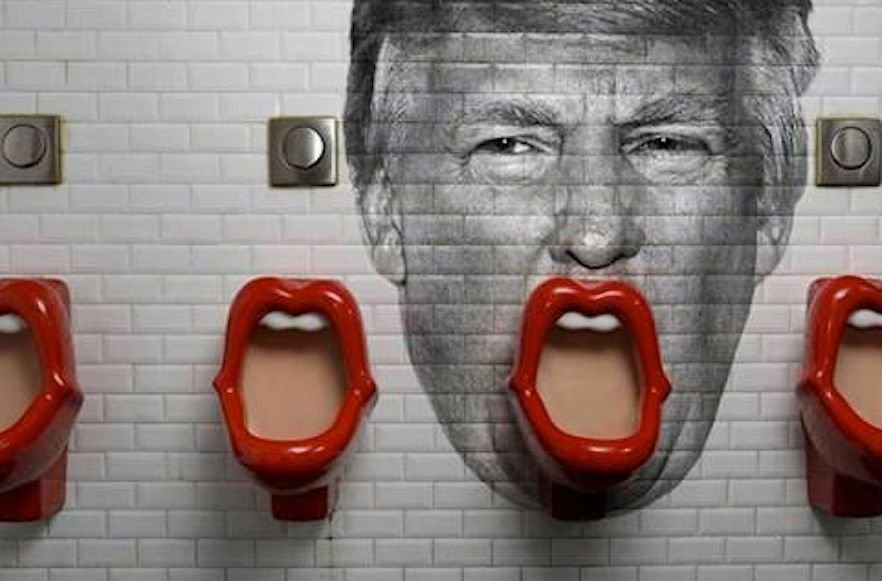 Golden Shower Font Meme Template