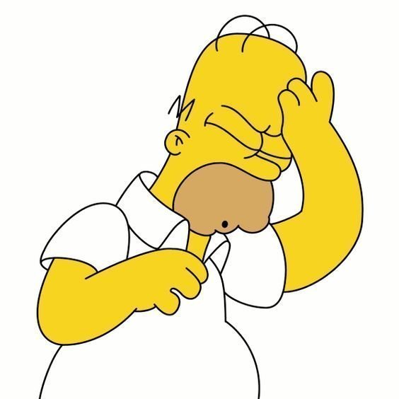 Homer Simpson Doh Meme Template