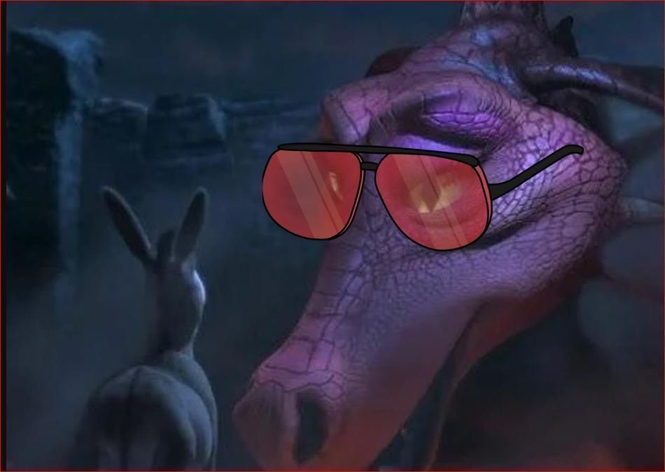 Rizz Dragon Meme Template