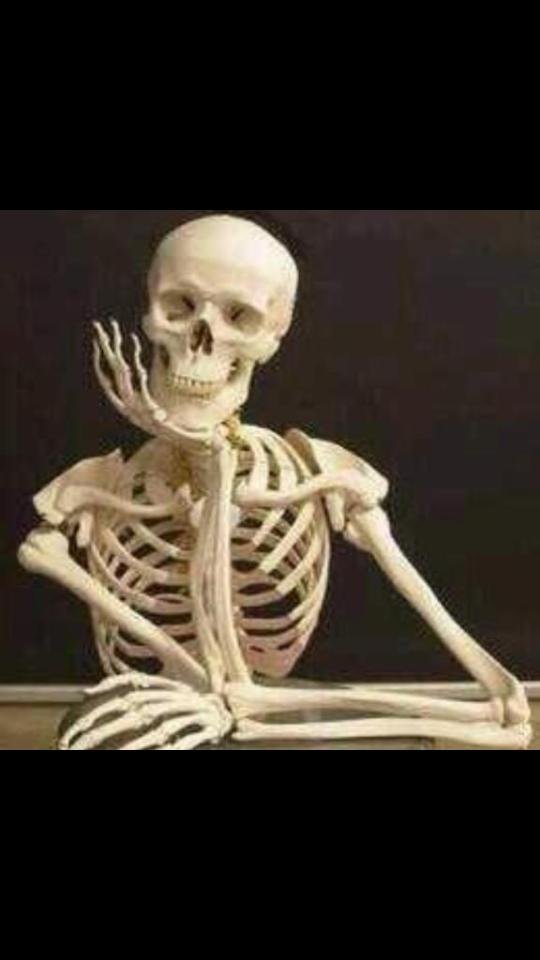 Skeleton Waiting Template