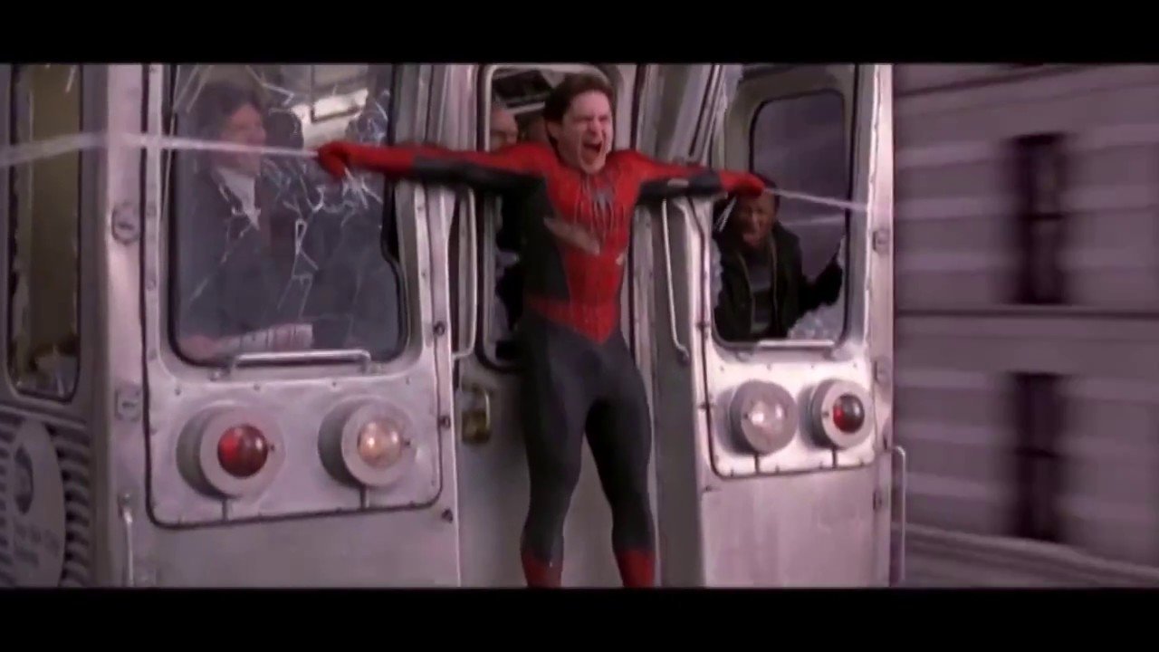 Spiderman Train Meme Template