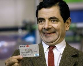 Mr Bean Credit Card Meme Template