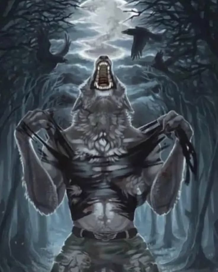 Wolf Ripping Shirt Meme Template