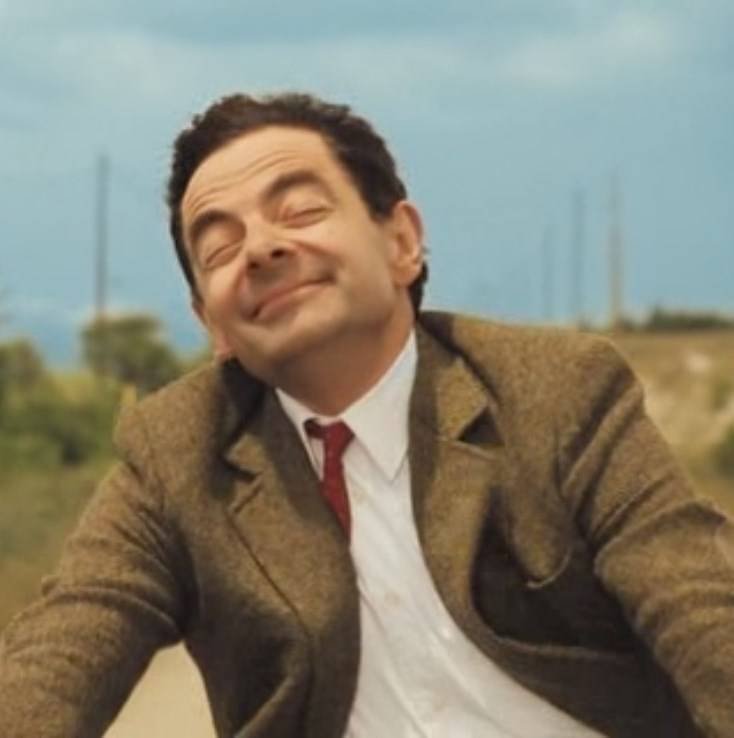 Mr Bean Happy Face Meme Template