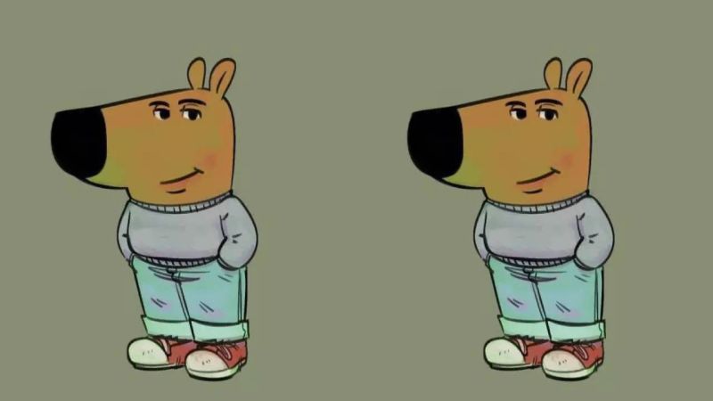 Just chill guy meme template download