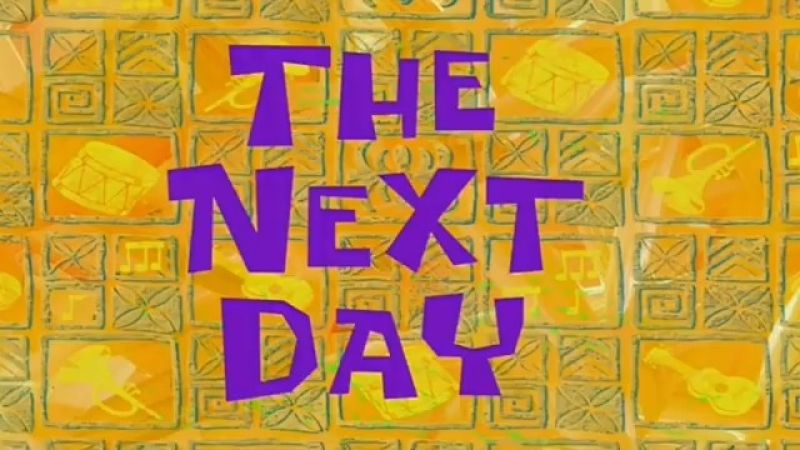 The Next Day Meme Template Download