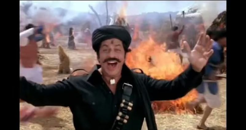 Srk Saying Bhaago Meme Template Download