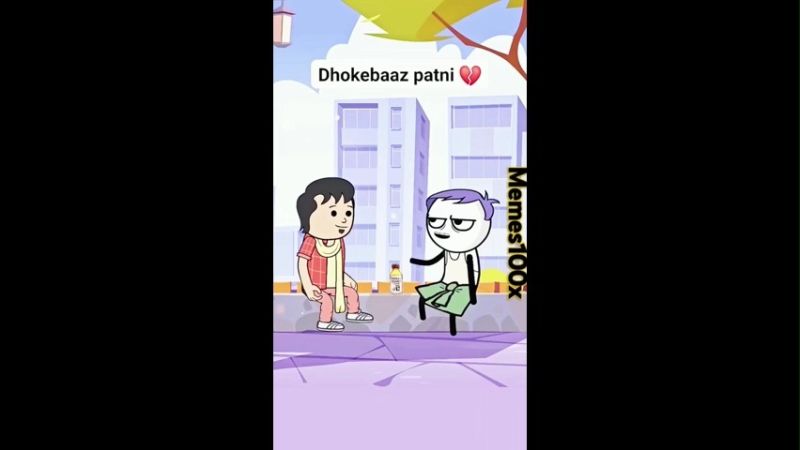 Dhokebaaz Patni Sad Memes Download