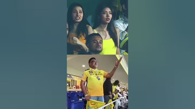 CSK Reaction Girl and Uncle Meme Template Download