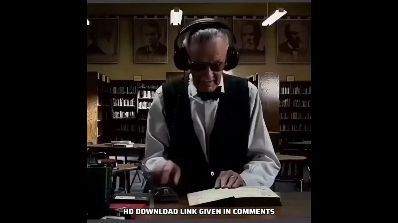 Stan Lee Listening To Music Meme Template Download