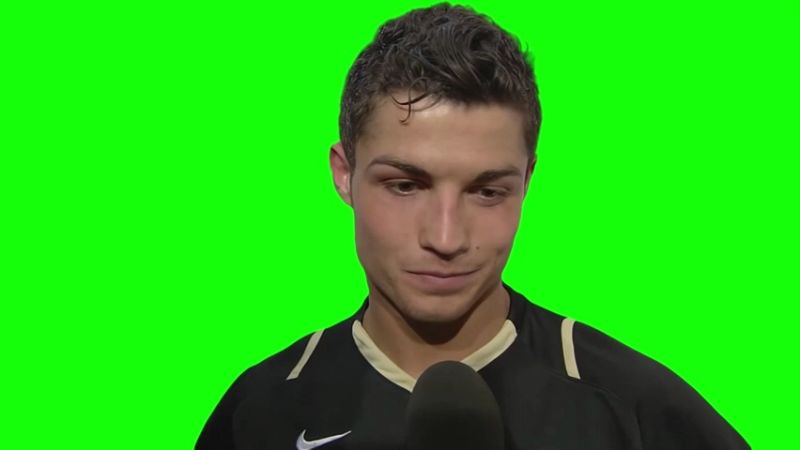 Cristiano Ronaldo I'm Too Good Green Screen Memes Video Download