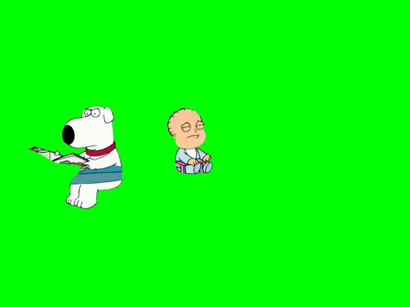  Brian Screaming At Crying Baby Green Screen Meme Download 