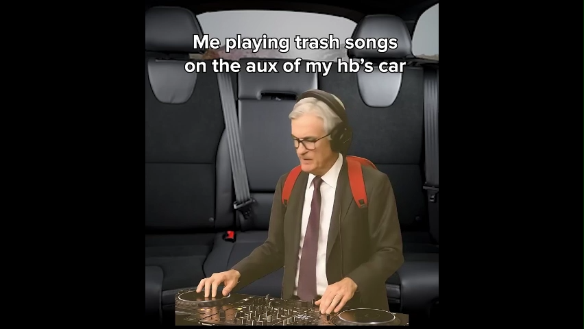 Jerome Powell DJ Green Screen Meme Download