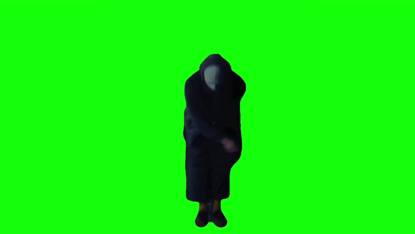 Man Bows and Falls Green Screen Memes Download