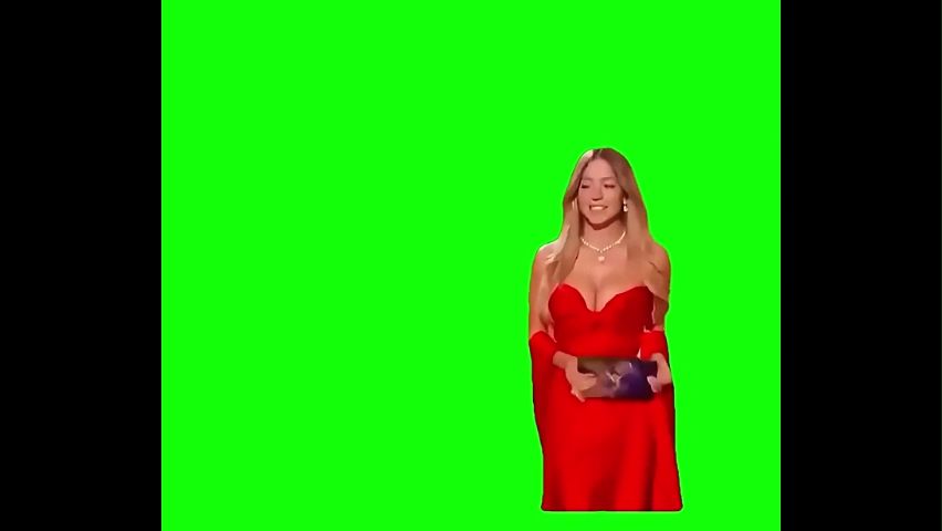 Sydney At Emmys Green Screen Memes Download