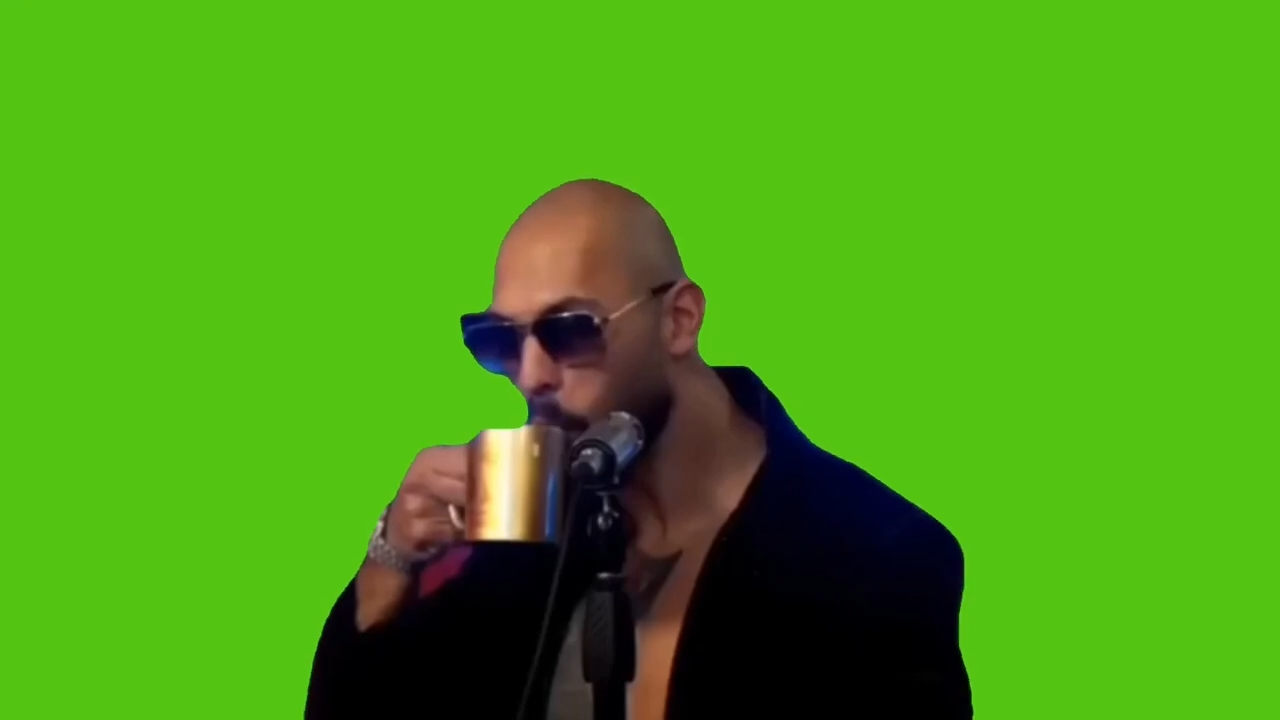 Andrew Tate "Why Are You Gay" Green Screen Memes Download