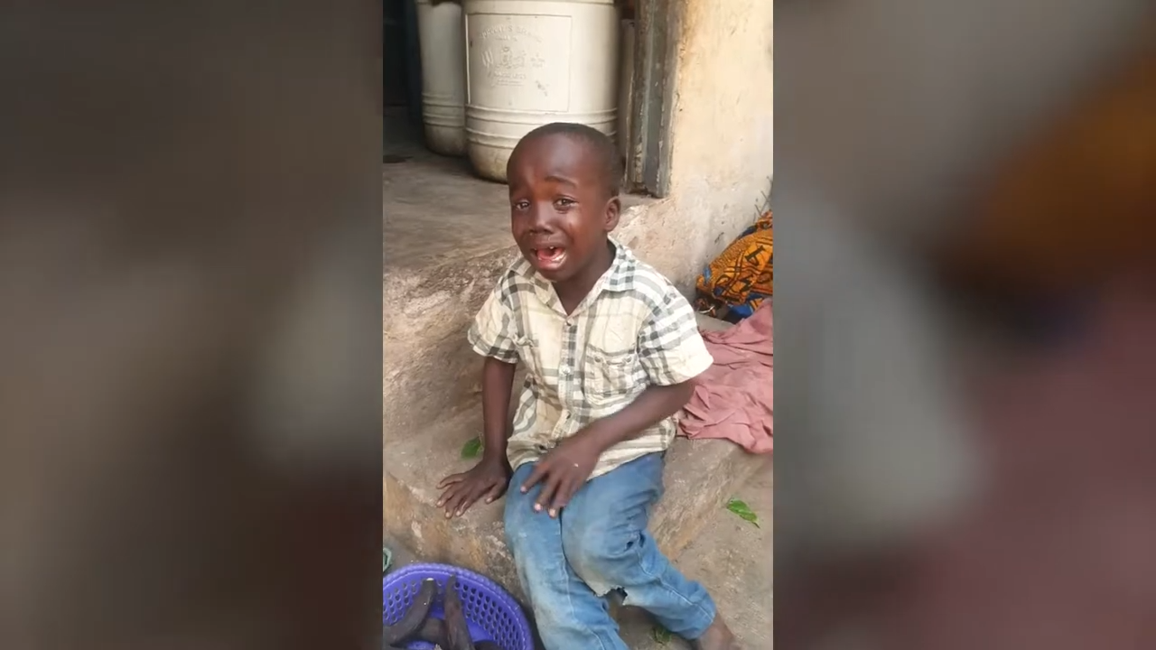 African Boy Crying Then Laughing Meme Download