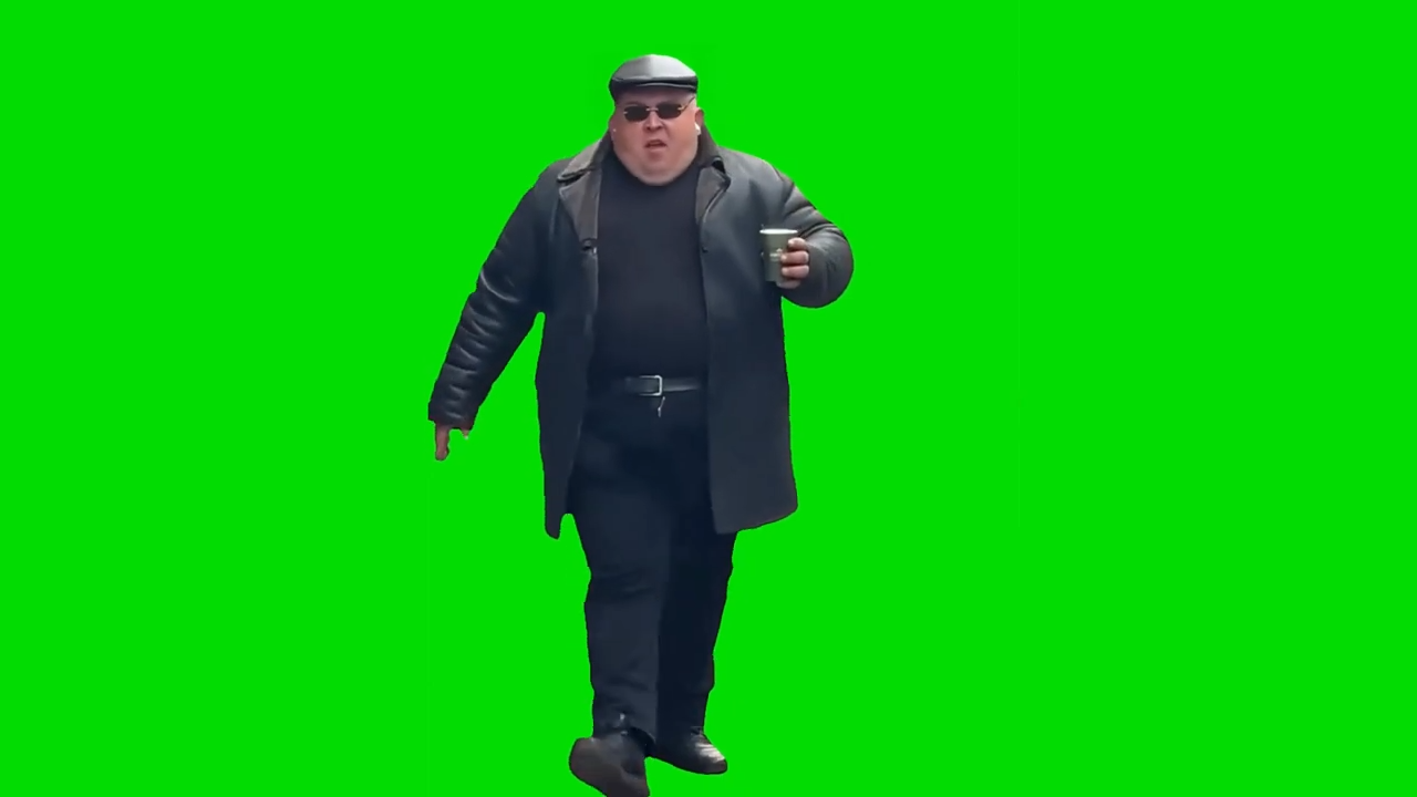 Dad Boss With Coffee Green Screen Meme Video Download