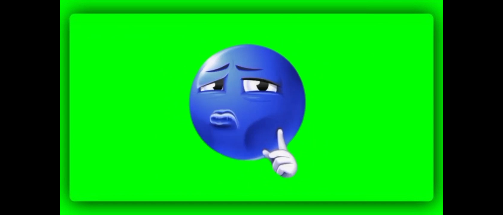 Viral Blue Troll Face Green Screen Meme Video Download