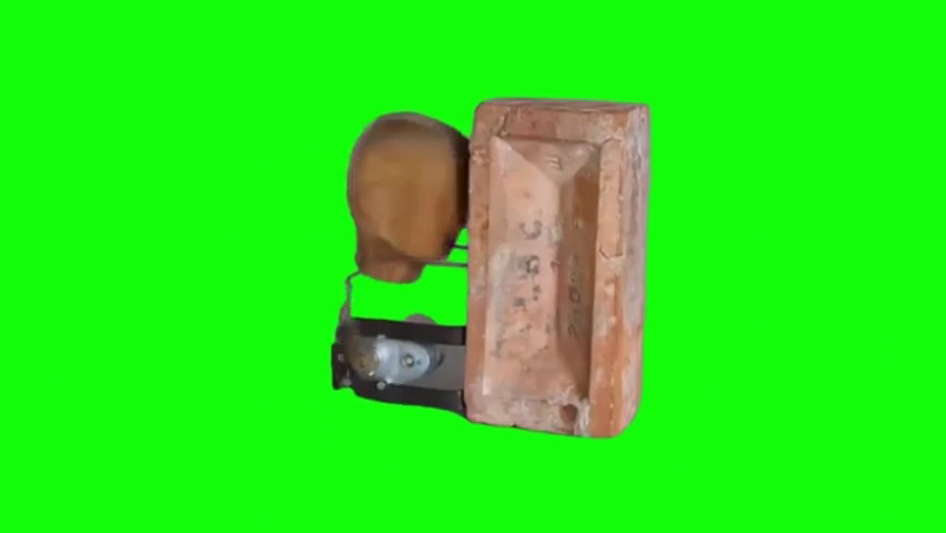 Hitting Brick Green Screen Memes Download