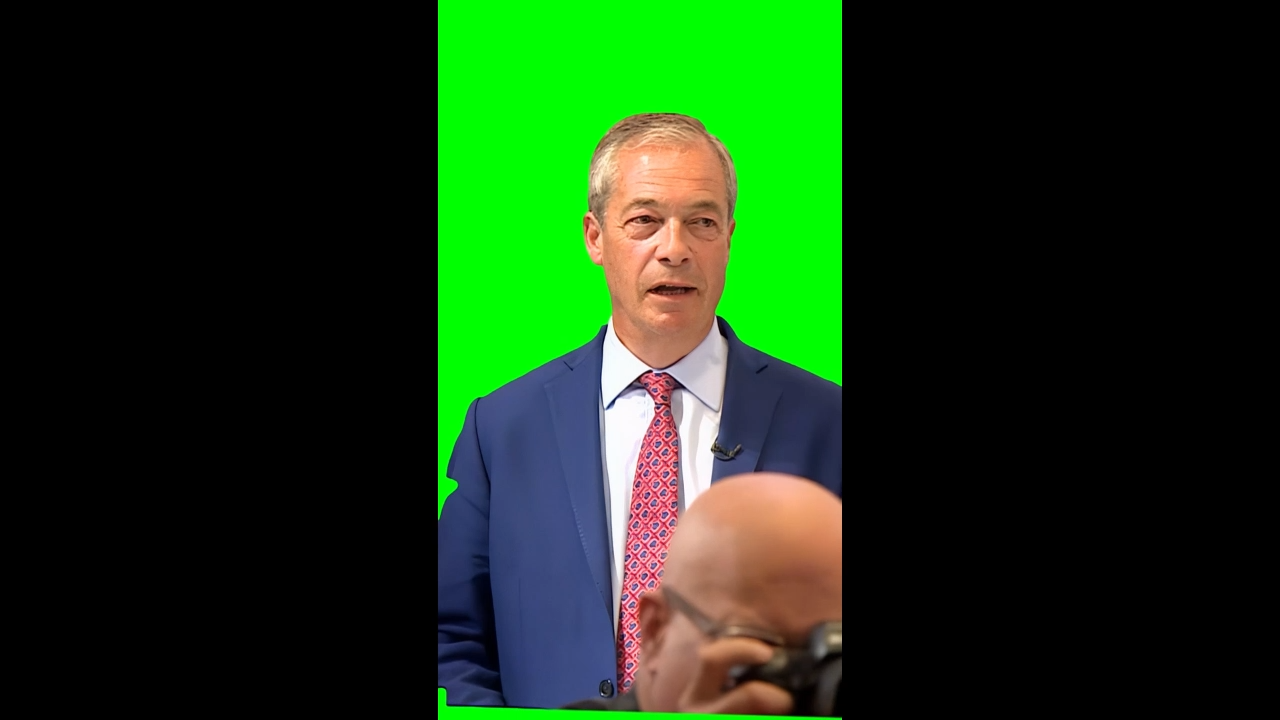 Nigel Farage Saying Boring Green Screen Meme Video Download