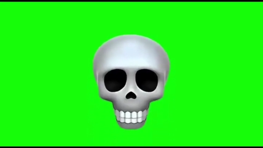 Skull Emoji Green Screen Memes Download