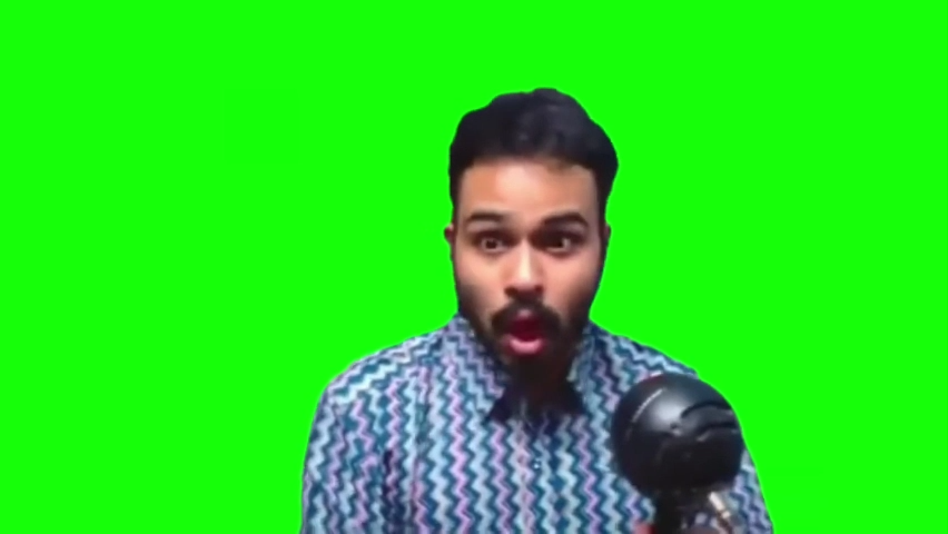Arpit Bala Shocked Green Screen Memes Download