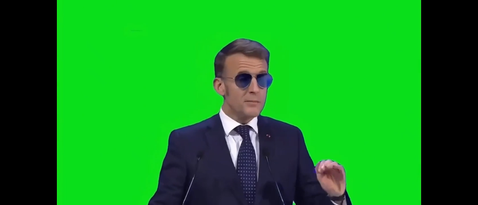 Macron Sometimes Its Too Slow Green Screen Meme Video Download